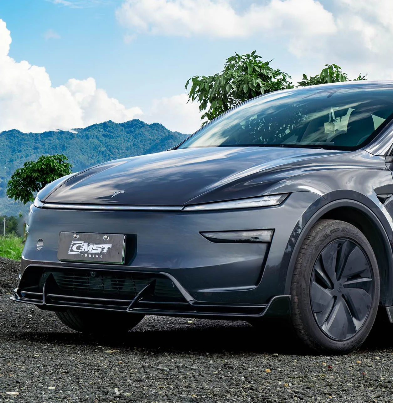 CMST Tuning V4 Front Lip for Tesla Model Y Juniper 2026-ON ABS