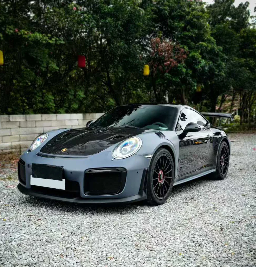 Dupont Tech GT2RS Conversion Style Front Bumper & Trims for Porsche 911 991.1 991.2 Carerra S Targa 4 4S S GTS GT3 Turbo PP Polypropylene/Carbon Fiber