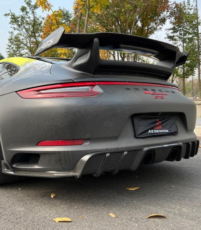 ArmorExtend AE Rear Diffuser for Porsche 911 991.2 Carrera GTS/4 GTS Carbon Fiber