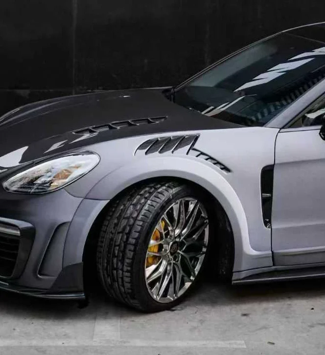 Aero Republic MSRY Style Front Fenders for Porsche Panamera 971.1 & 971.2 Base/4/4S/GTS/Turbo/Turbo S 2017-2023 Carbon Fiber