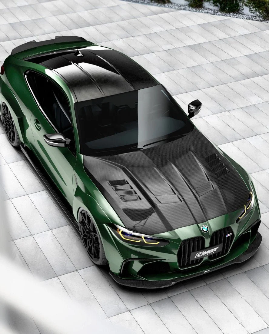 CMST Tuning V2 Hood for BMW M3/M3C G80/G81 & M4/M4C G82/G83 Carbon Fiber/FRP