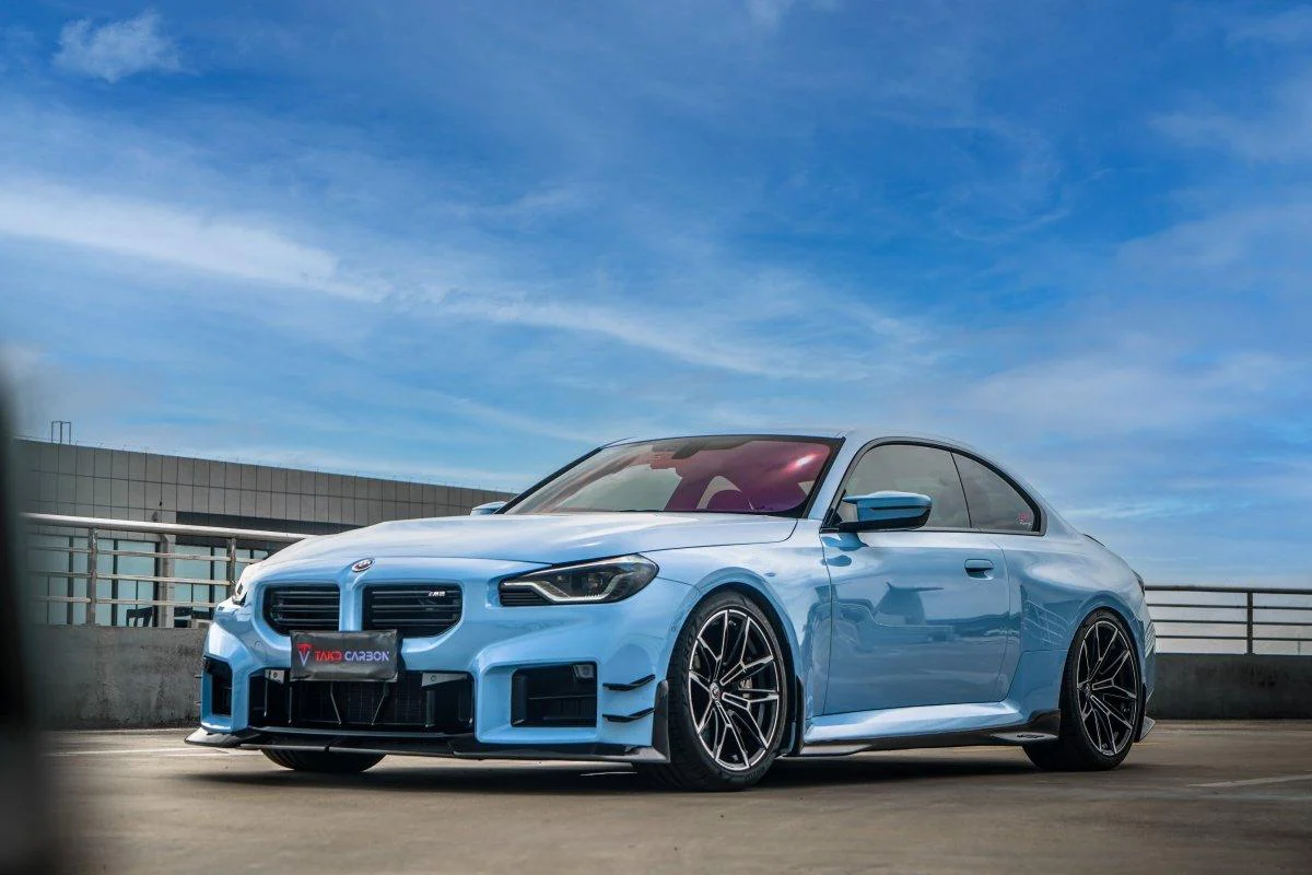 TAKD Carbon Front Lip Splitter for BMW M2 & M2C G87 2023-ON Carbon Fiber