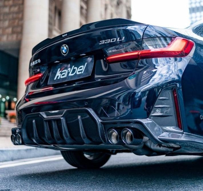 Karbel Carbon V2 Rear Spoiler for BMW M3 G80 & 3 Series 330i M340i G20 Sedan Carbon Fiber