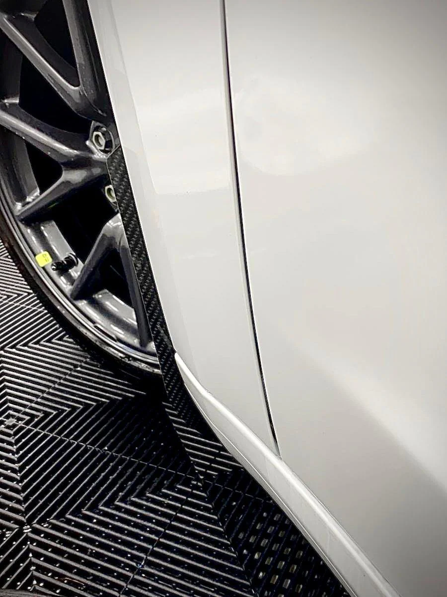 Automotive Passion Tesla Model 3 Carbon Fiber Arch Guards Mud Flaps