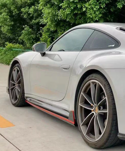 Aero Republic T-ART Style Side Skirts for Porsche 911 992.1 Carrera Base/S/T/4/4S/Targa 4/Targa 4S/GTS 2020-2024 Carbon Fiber/FRP