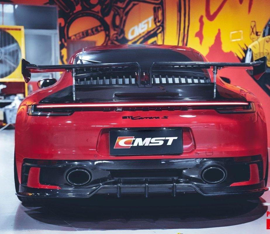 CMST Tuning V1 Rear Spoiler for Porsche 911 992 992.1 /S/T/4/4S/Targa 4/4S/GTS Coupe Carbon Fiber/FRP