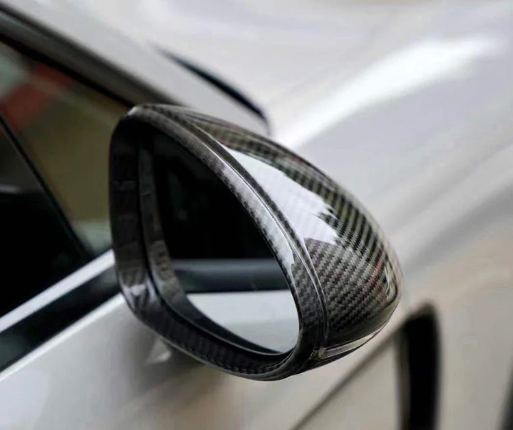 Aero Republic OE Style Replacement Mirror Caps for Porsche Panamera 971 971.1 4/4S/GTS/Turbo/Turbo S LHD Carbon Fiber