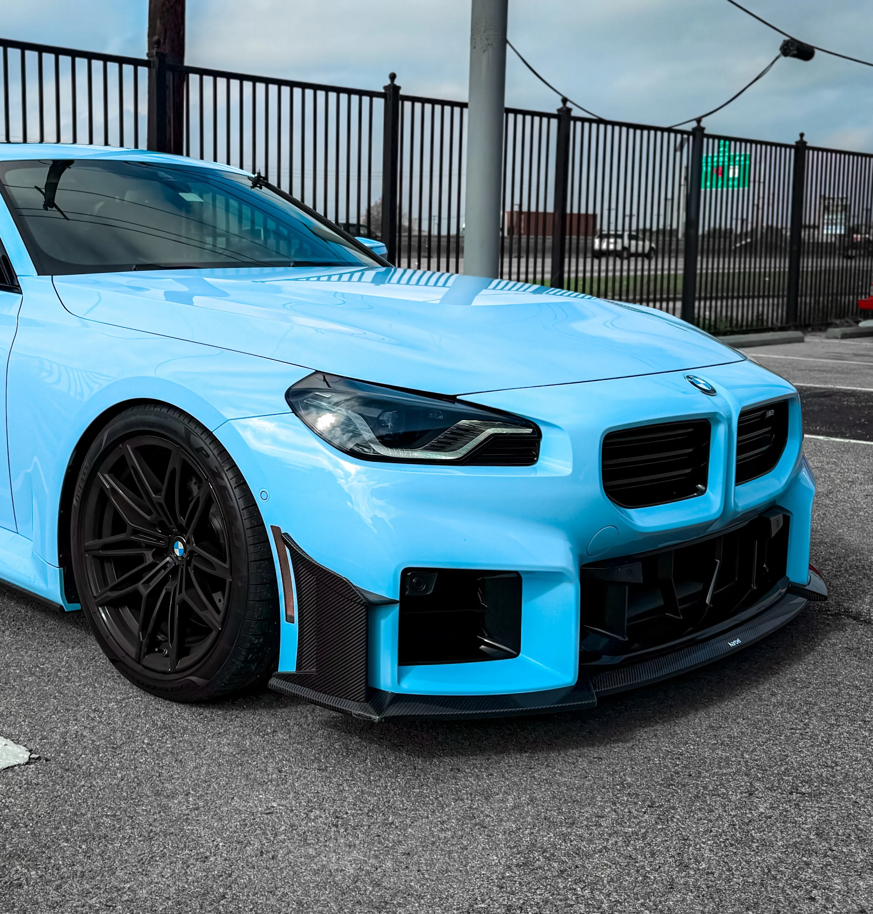Karbel Carbon Front Lip Set for BMW M2 G87 2023-ON Carbon Fiber