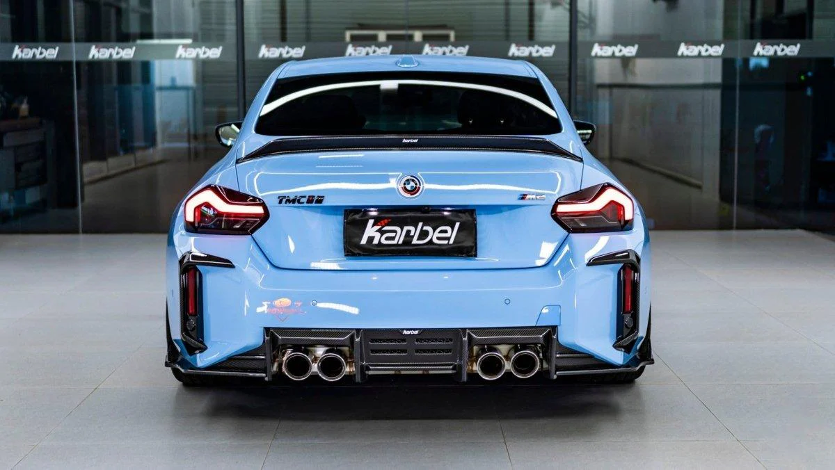 Karbel Carbon Rear Diffuser & Canards for BMW M2 G87 2023-ON Carbon Fiber