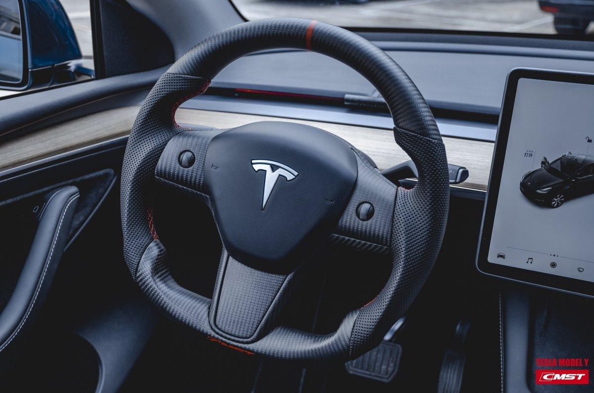 CMST Tuning Carbon Fiber Steering Wheels for Tesla Model 3 & Model Y