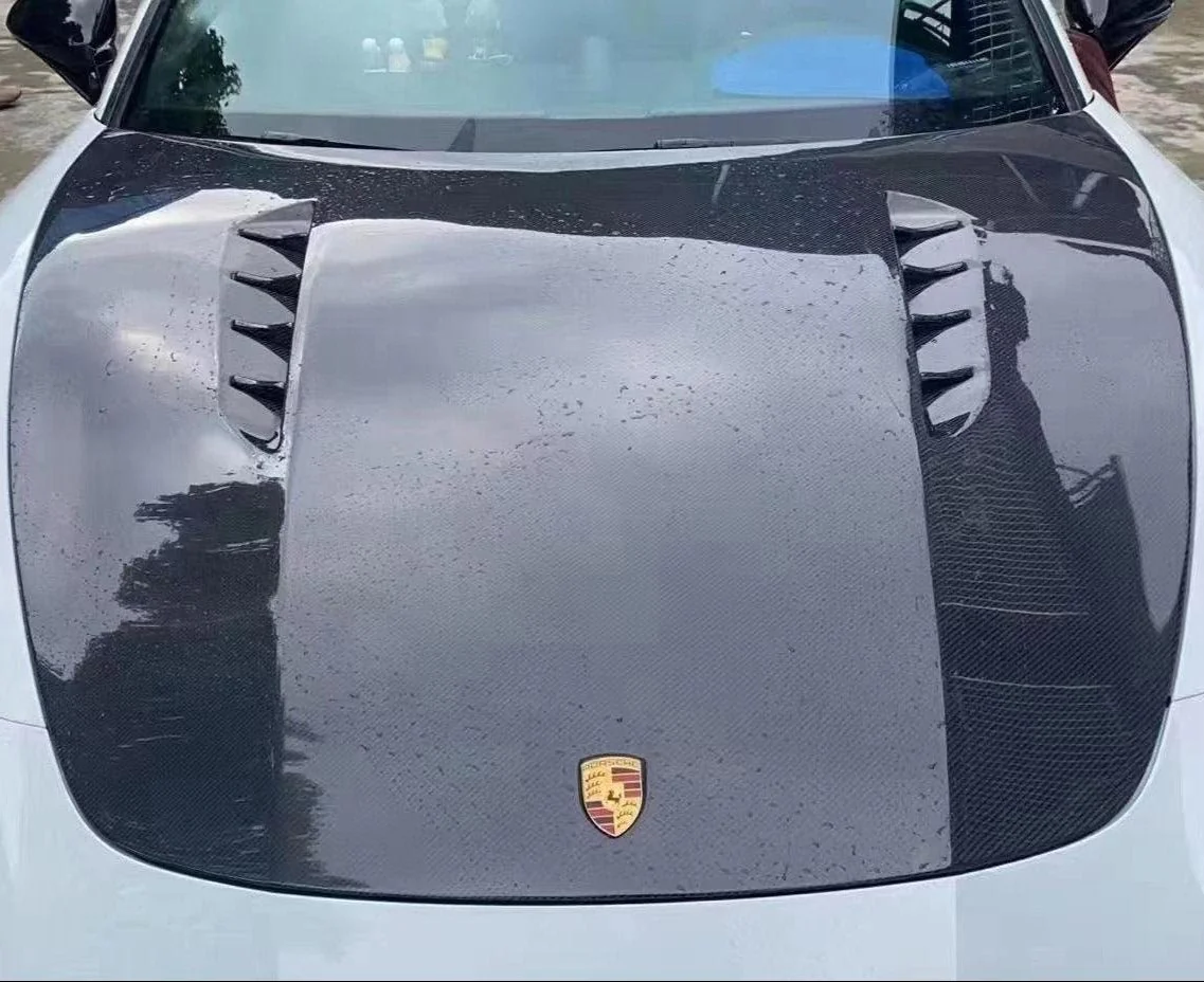 TAKD Carbon Hood for Porsche Panamera RWD/Base/4/4S/GTS/Turbo/Turbo S 971.1 971.2 Pre-preg Carbon Fiber