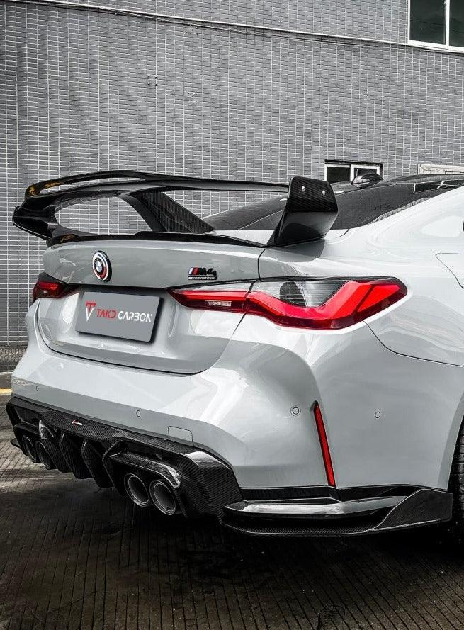 TAKD Carbon Rear Diffuser & Canards for BMW M3 / M3C G80/G81 & M4 / M4C G82/G83 Carbon Fiber