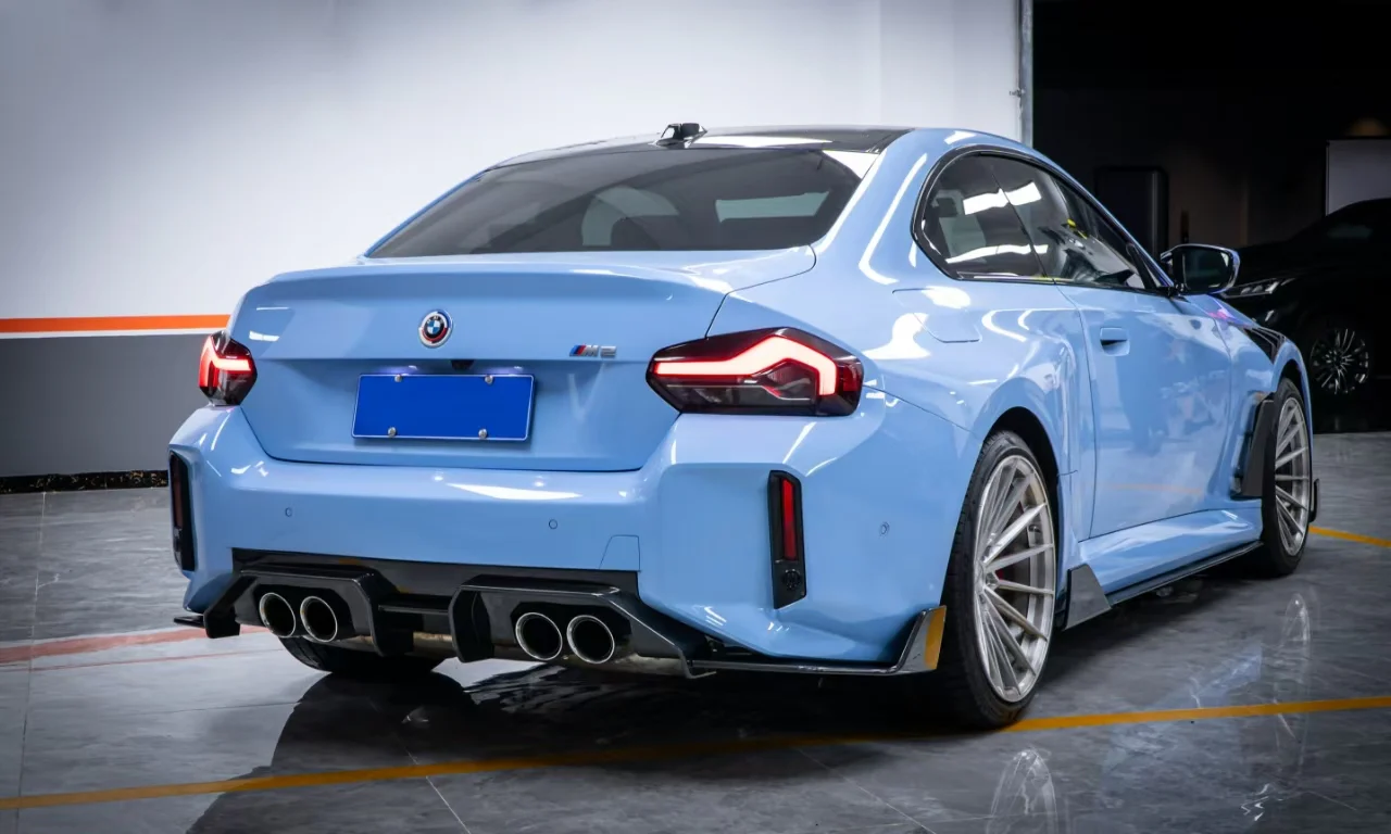 TAKD Carbon AD Style Side Skirts for BMW M2 / M2C G87 2023-ON Dry Pre-preg Carbon Fiber