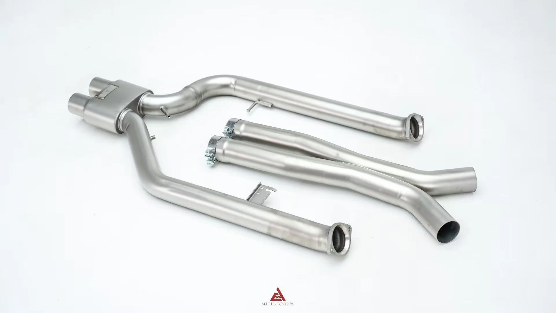 ArmorExtend Catback Exhaust Quad Exit Tips with Valve for BMW M3 G80 G81 & M4 G82 G83 2021-ON Stainless Steel/Titanium