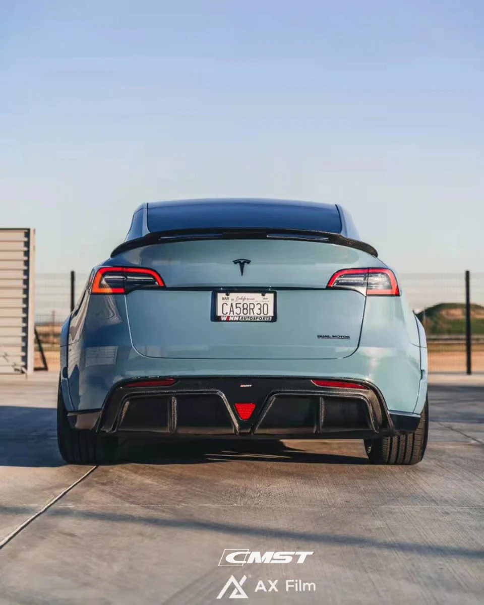 CMST Tuning V2 Rear Diffuser for Tesla Model Y Performance AWD Carbon Fiber/FRP