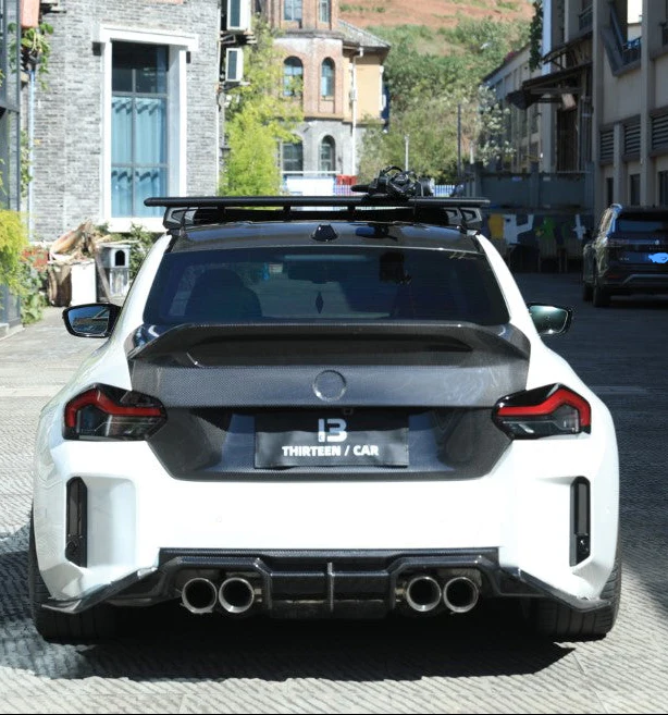 Aero Republic Vor Style Trunk for BMW M2C M2 G87 2023-ON & 2 Series M240i 230i G42 2022-ON Dry Pre-preg Carbon Fiber