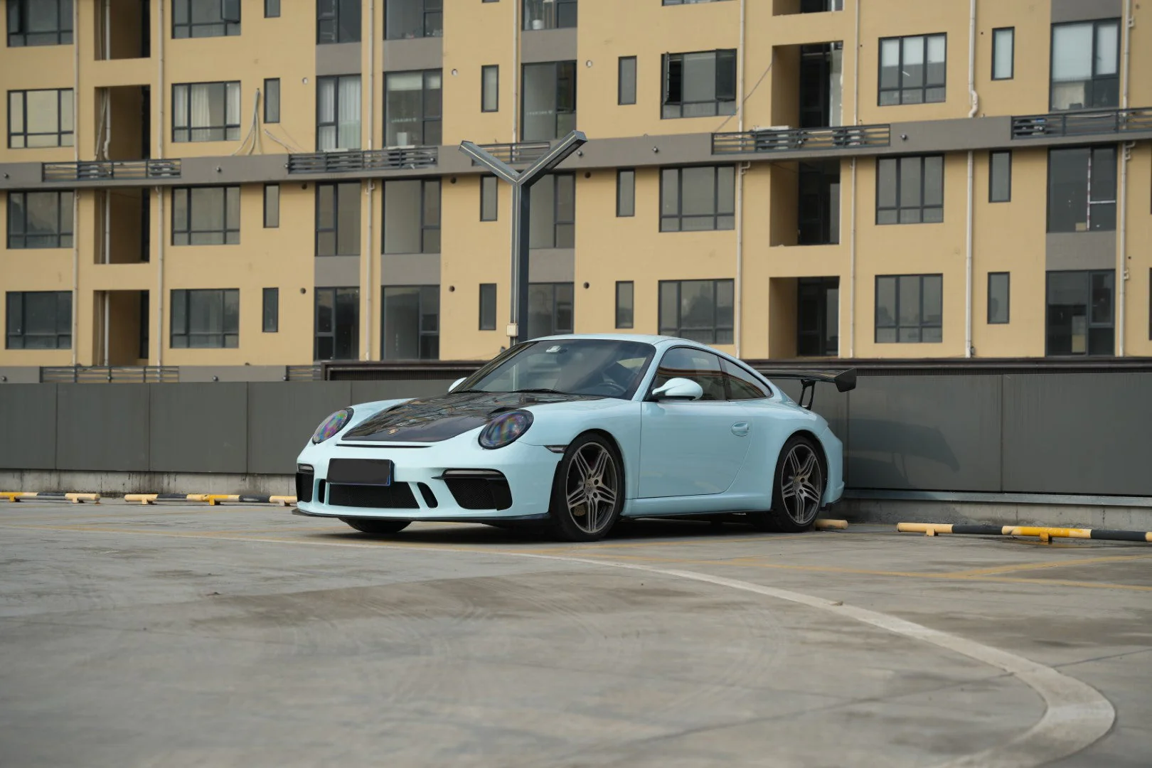 Dupont Tech GT3 Conversion Style Front Bumper & Trims for Porsche 911 997.1 997.2 Carerra S Targa 4 4S S GTS GT3 Turbo 2009-2012 PP Polypropylene