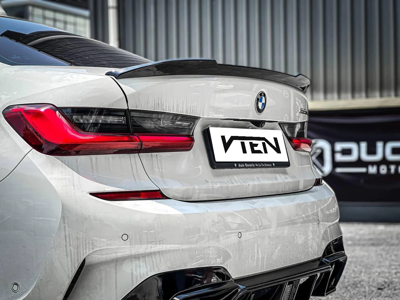 VTEN Rear Lip Spoiler for BMW M3 G80 2021-ON & 3 Series 330i M340i G20 2019-ON Sedan ABS