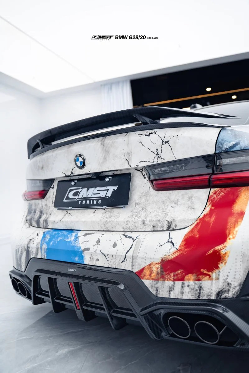 CMST Tuning Rear Spoiler for BMW M340i G20 Pre-LCI LCI & M3 G80 Sedan Carbon Fiber/FRP