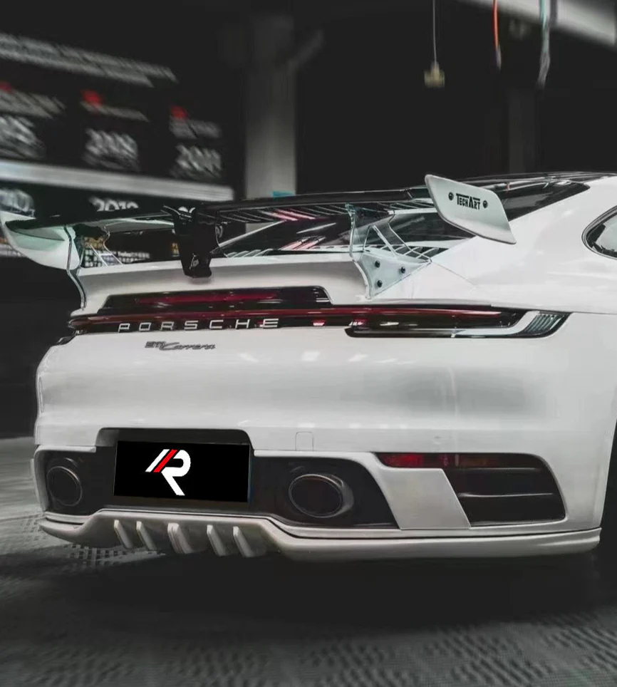 Aero Republic T-ART Style Rear Diffuser for Porsche 911 992.1 Carerra 4S/Targa 4S 2020-2024 Dry Pre-preg Carbon Fiber
