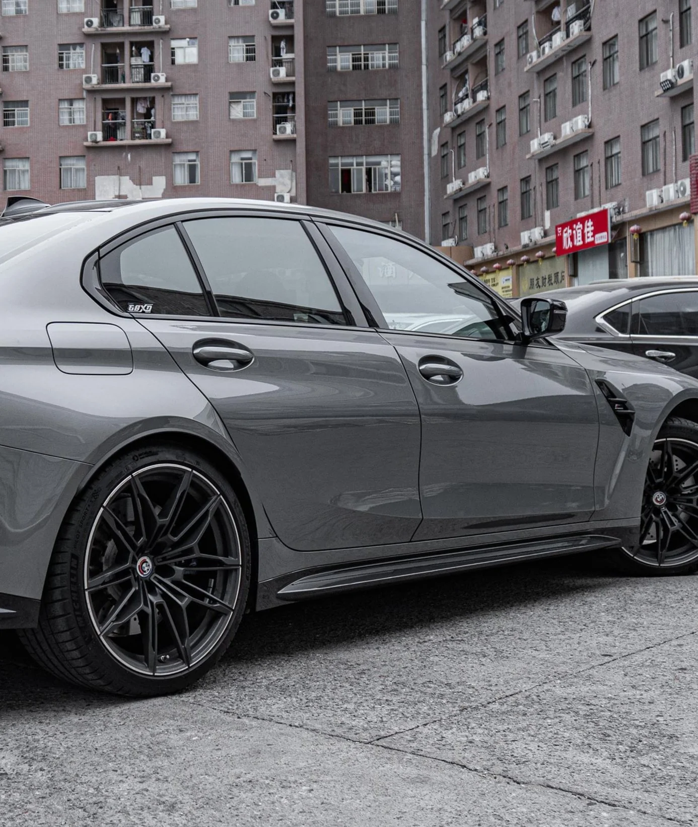 Aero Republic OE Style Side Skirts for BMW M3/C/CS G80 G81 & M4/C/CS G82 G83 Carbon Fiber