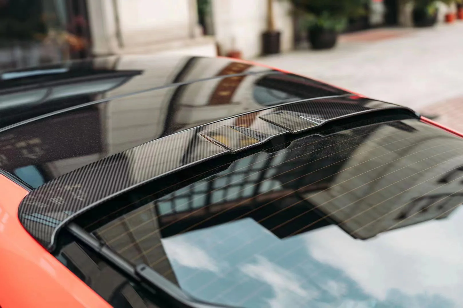 Aero Republic T-ART Style Rear Roof Spoiler for Porsche 911 992.1 Carerra 4S/Targa 4S/GTS 2020-2024 Coupe Dry Pre-preg Carbon Fiber
