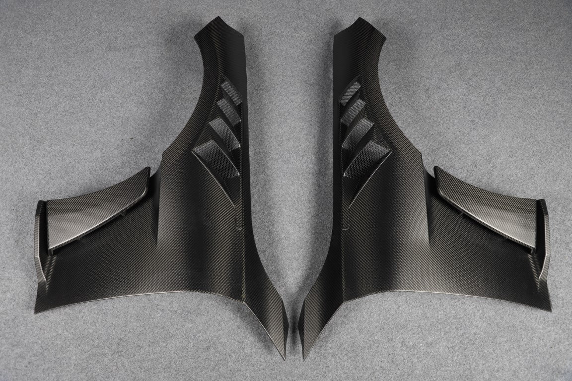 Aero Republic N style Front Fenders & Liners for BMW M2C M2 G87 2023-ON Dry Pre-preg Carbon Fiber