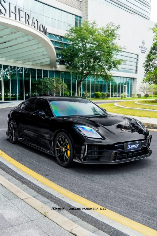 CMST Tuning Front Lip for Porsche Panamera 976 Base 4 4S E-Hybird Carbon Fiber/FRP