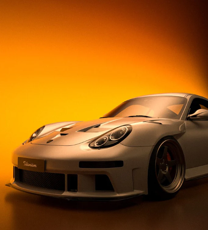 Robot Craftsman TITANISM STUKA Package A for Porsche 987.1 987.2 Cayman & Boxster Base/S/R 2005-2012 Carbon Fiber/FRP