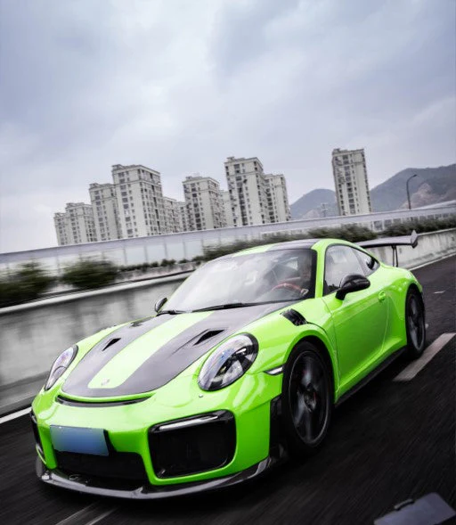 Dupont Tech GT2RS Full Conversion Kit for Porsche 911 991.2 Carrera Base S T 2017-2019 PP Polypropylene/Dry Pre-preg Carbon Fiber
