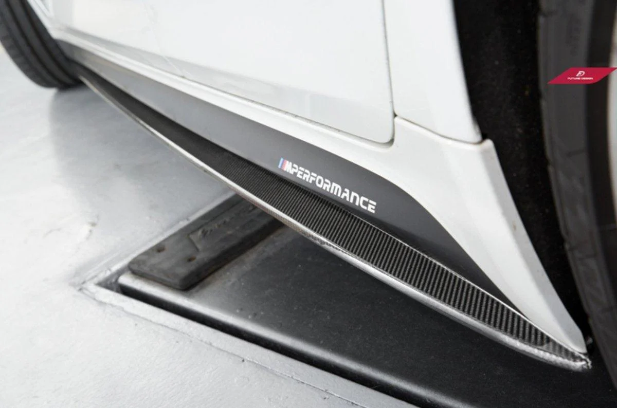 Future Design Carbon Fiber Side Skirts FD Style For BMW F90 M5 & 5 Series G30 530i M540i