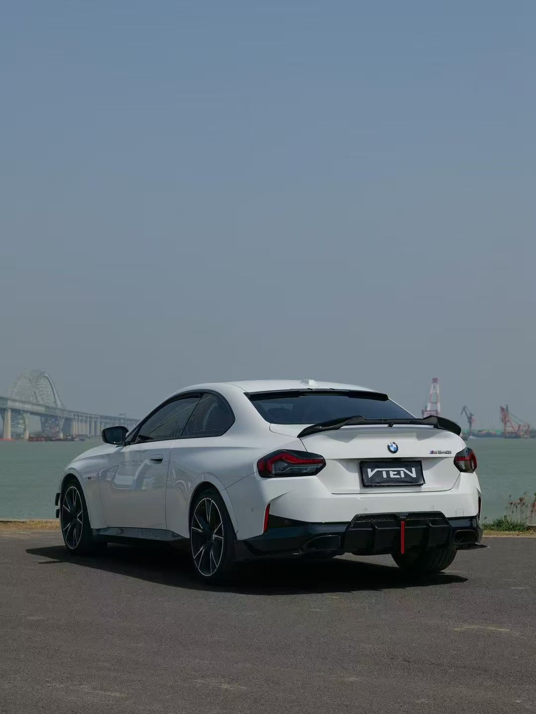 VTEN Rear Lip Spoiler for BMW M2/M2C G87 2023-ON & 2 Series M240i 230i G42 2022-ON Coupe ABS