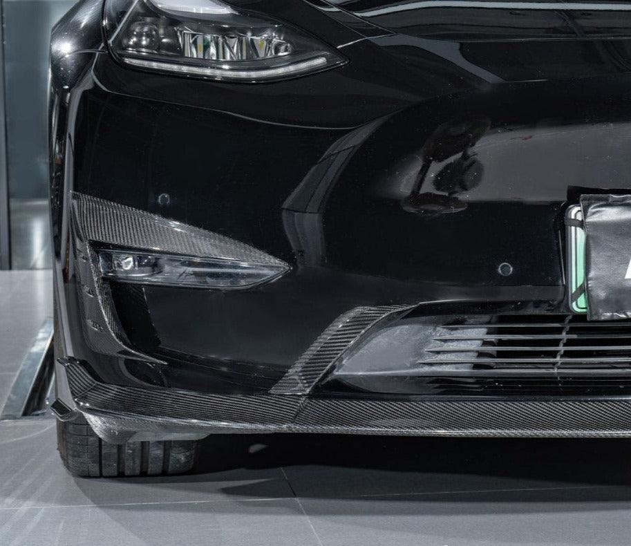 Karbel Carbon Upper Valences for Tesla Model Y / Performance Pre-preg Carbon Fiber