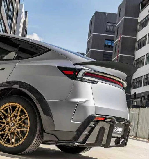 CMST Tuning Rear Bumper for Tesla Model Y Juniper Base 2026-ON Carbon Fiber / FRP
