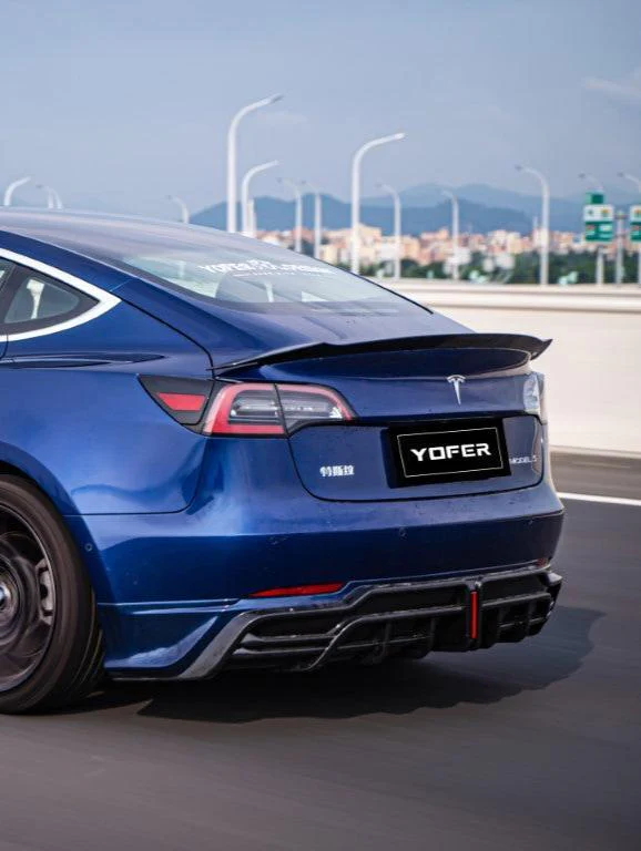 Yofer USA Rear Spoiler for Tesla Model 3 / Performance 2017-2023 Sedan PP
