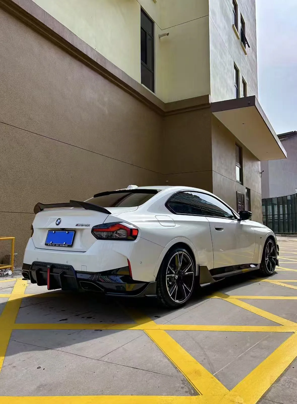 VTEN Rear Roof Spoiler for BMW M2/M2C G87 2023-ON & 2 Series M240i 230i G42 2022-ON ABS