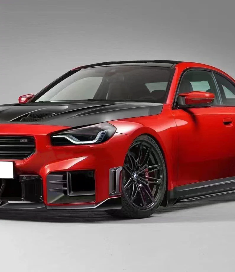 Ventus Veloce Front Side Vent Canards Trim for BMW M2C M2 G87 2023-ON Dry Pre-preg Carbon Fiber