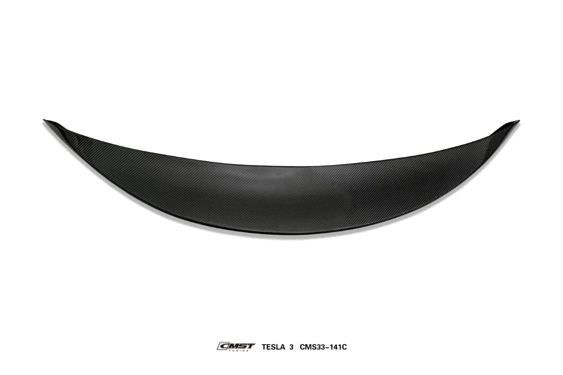 CMST Tuning V4 Rear Spoiler for Tesla Model 3 Highland / Performance Sedan Carbon Fiber/FRP