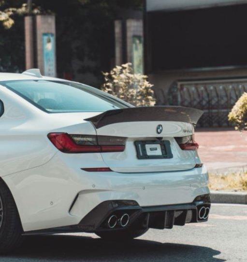 CMST Tuning Duck Bill Tail Spoiler for BMW M340i G20 LCI Pre-LCI & M3 G80 Sedan Carbon Fiber/FRP