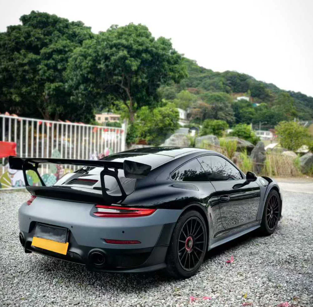 Dupont Tech GT2RS Style Rear Wing for Porsche 991.1 991.2 2012-2019 Dry Pre-preg Carbon Fiber