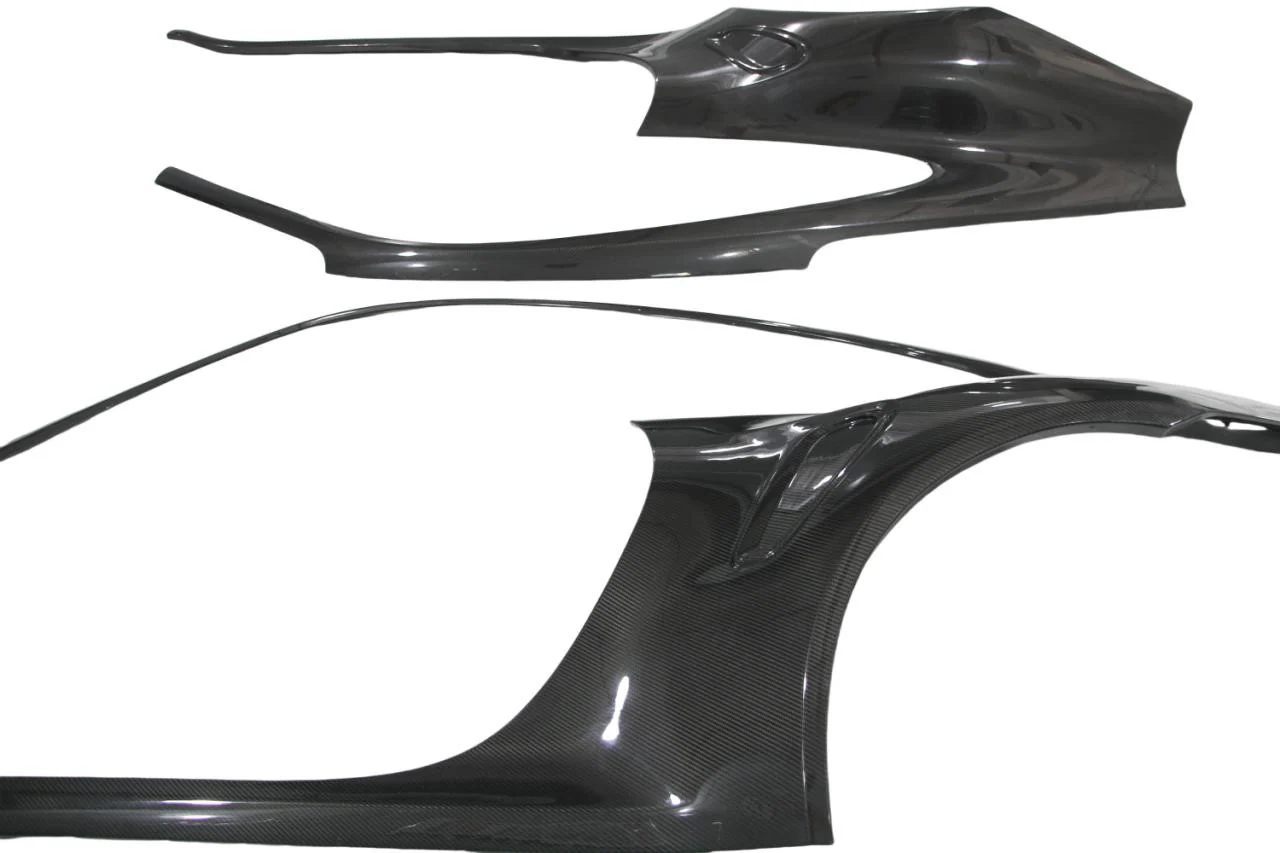 Aero Republic Rear Quarter Panel & Rocker Panel Cover for Porsche 911 992.1 GT3RS/Turbo/Turbo S 2023-2025 Dry Pre-preg Carbon Fiber