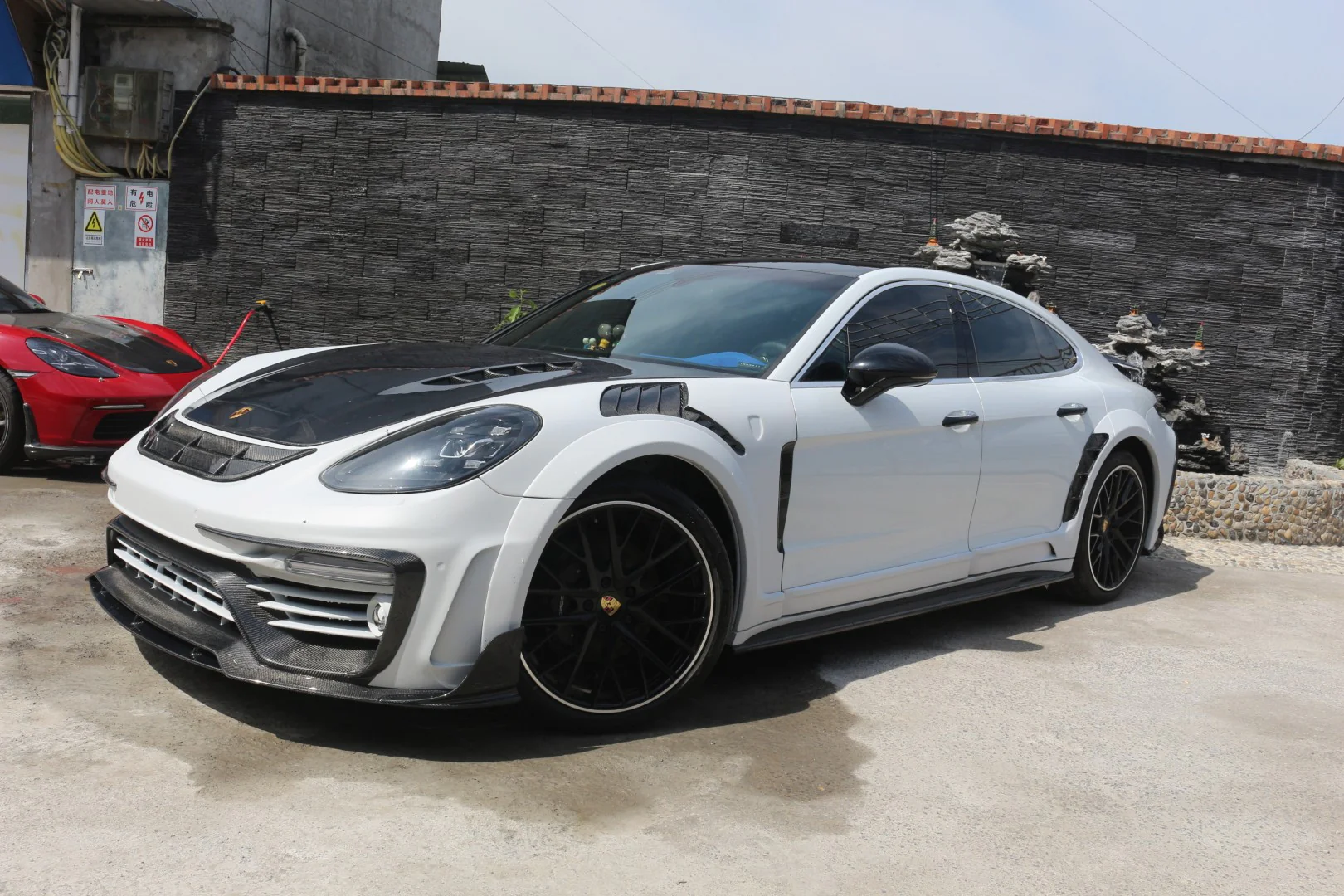 DuPont Tech MSRY Style Daytime Running Lights for Porsche Panamera 971.1 & 971.2 Base/4/4S/GTS/Turbo/Turbo S 2017-2023 ABS
