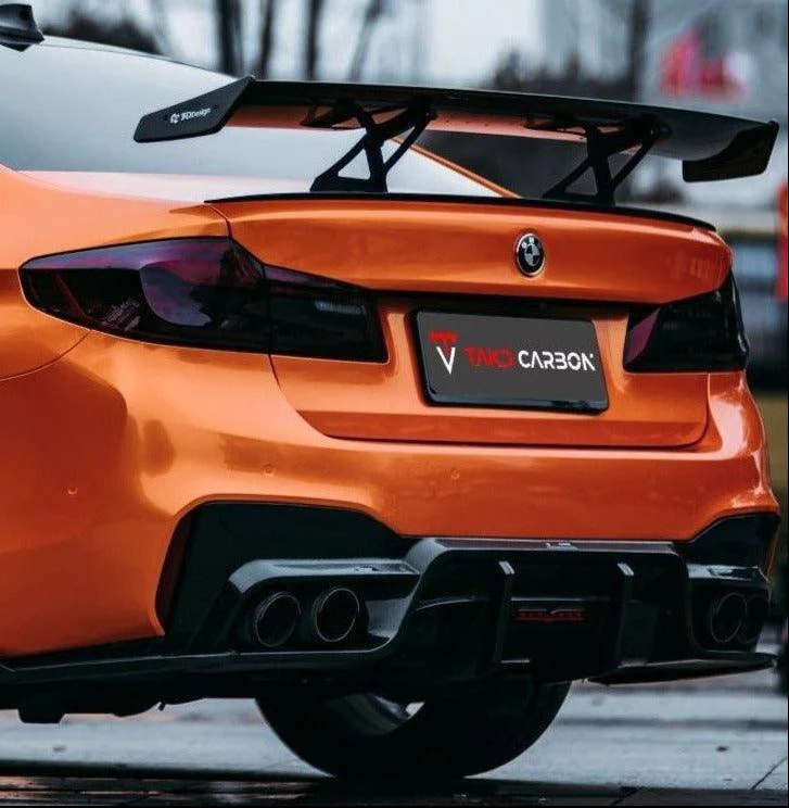 TAKD Carbon Rear Diffuser & Canards for BMW M5 & M5C & M5CS F90 Carbon Fiber