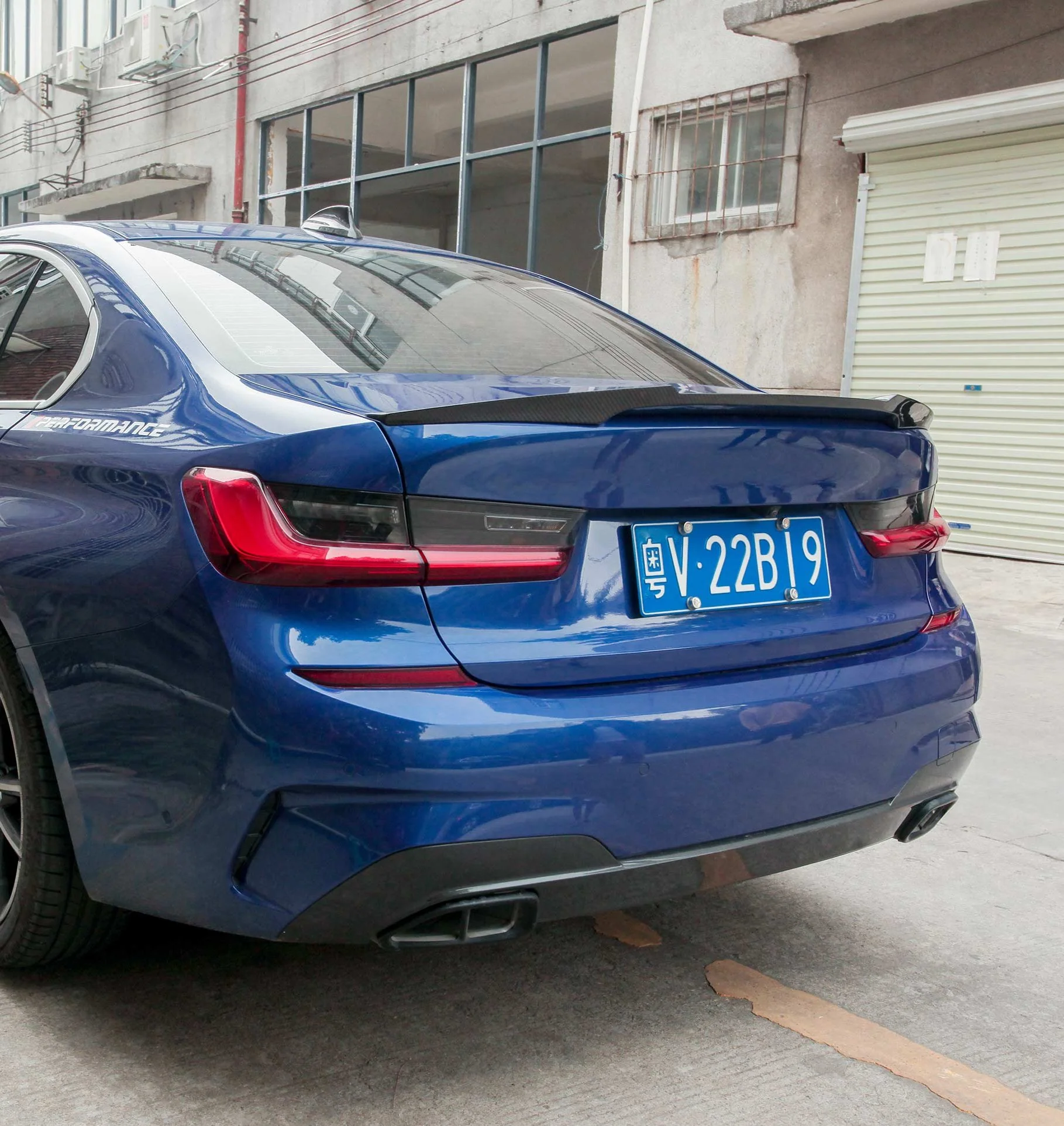 Aero Republic M4 Style Rear Lip Spoiler for BMW M3 M3C M3CS G80 & M340i 330i G20 Sedan Carbon Fiber