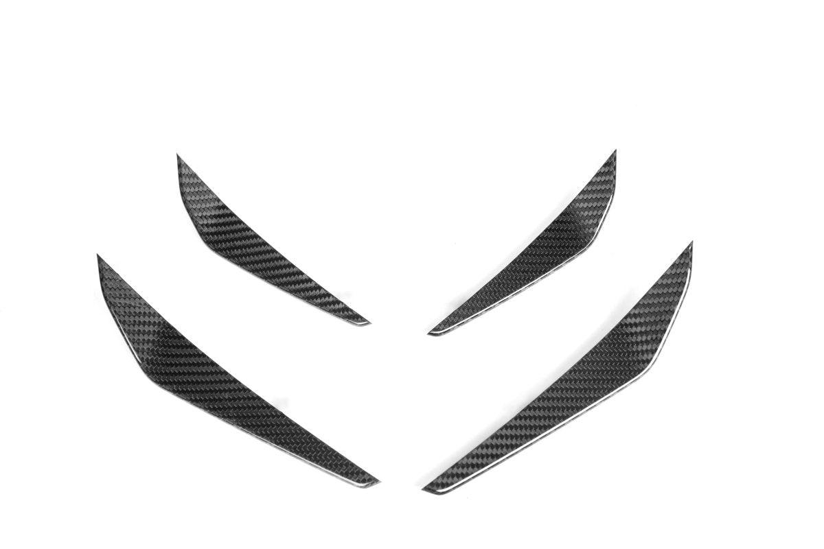 Aero Republic MP Style Front Canards for BMW M3/C/CS G80/81 & M4/C/CS G82/83 Carbon Fiber