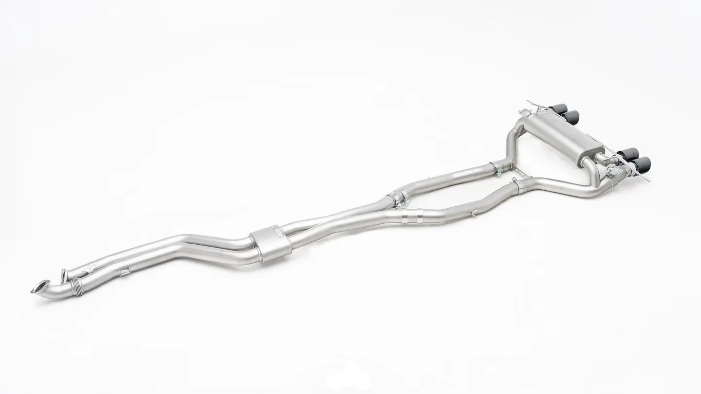 ArmorExtend GT4 Style Catback Exhaust with Valve for BMW M3 G80 G81 & M4 G82 G83 2021-ON Titanium/Stainless Steel