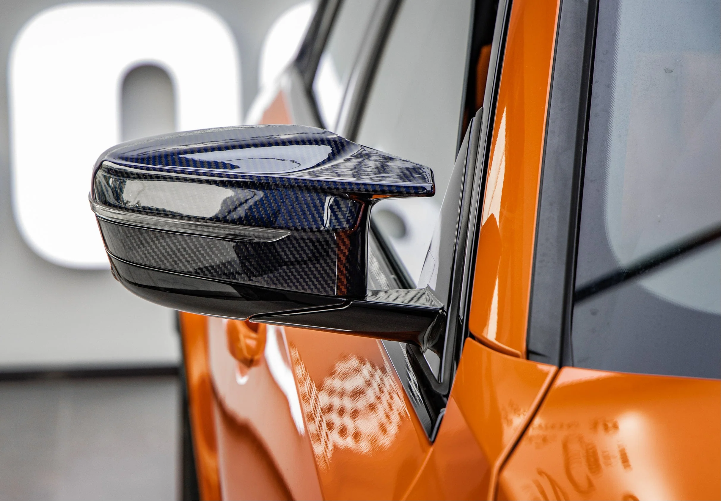 Aero Republic OE Style Replacement Mirror Caps for BMW 2 Series M240 G42 & M2 G87 Dry Pre-preg Carbon Fiber