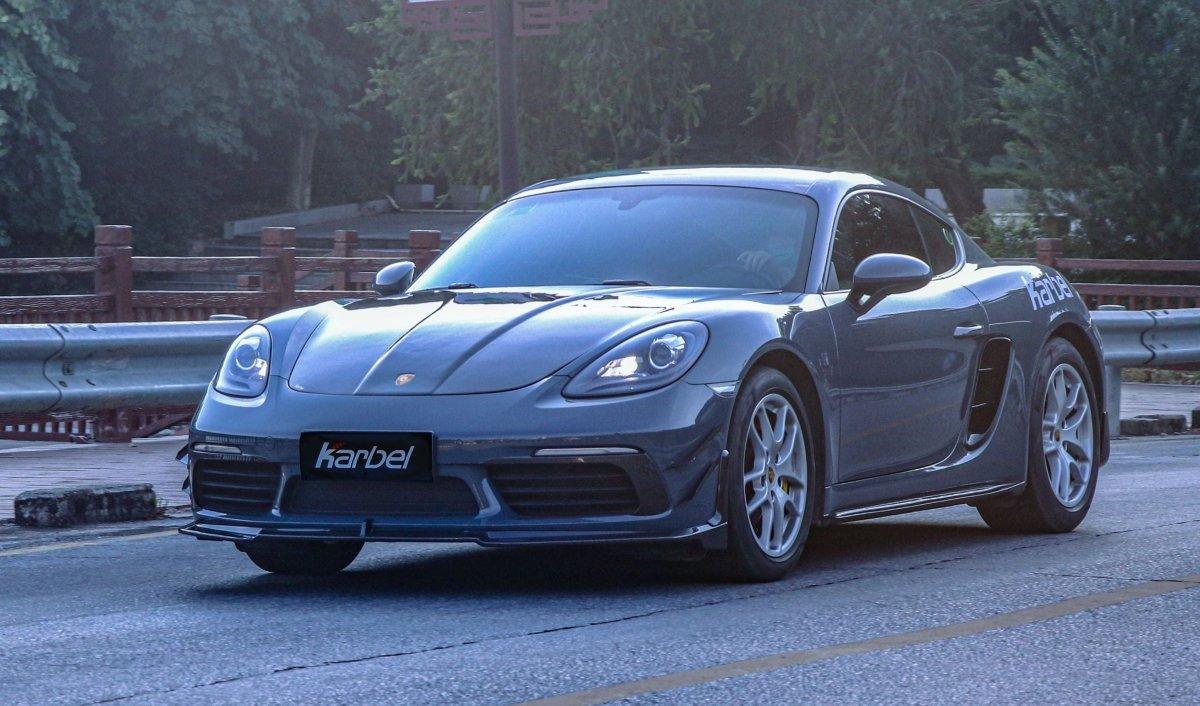 Karbel Carbon Dry Carbon Fiber Full Body Kit for Porsche 718 Cayman & Boxster