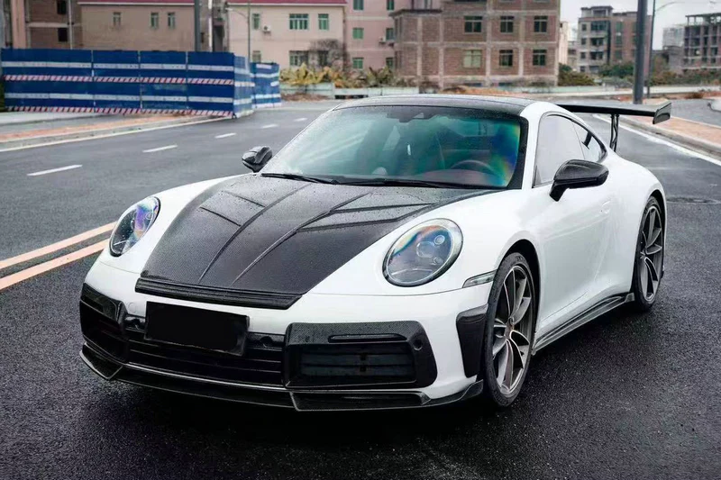 EPR USA ZL Style Hood for Porsche 911 992 992.1 Carrera Base/S/T/4/4S/Targa 4/Targa 4S/GTS/Turbo/Turbo S Dry Pre-preg Carbon