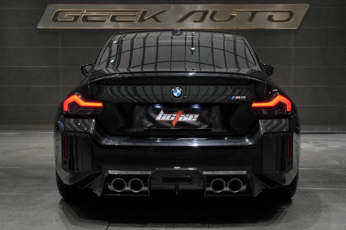 BCTXE Tuning Rear Bumper Upper Valences for BMW M2 / M2C G87 Carbon Fiber